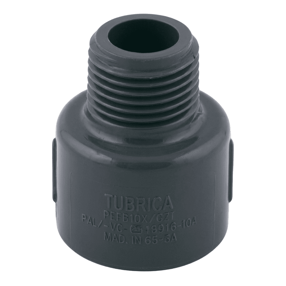 Adapt Macho A.C 3/4 Pulg Tubrica