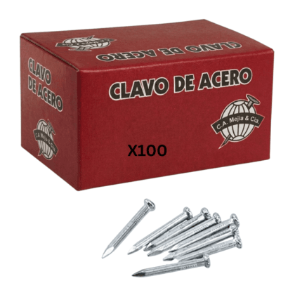 Clavo Acero 1.1/2 (100Und)