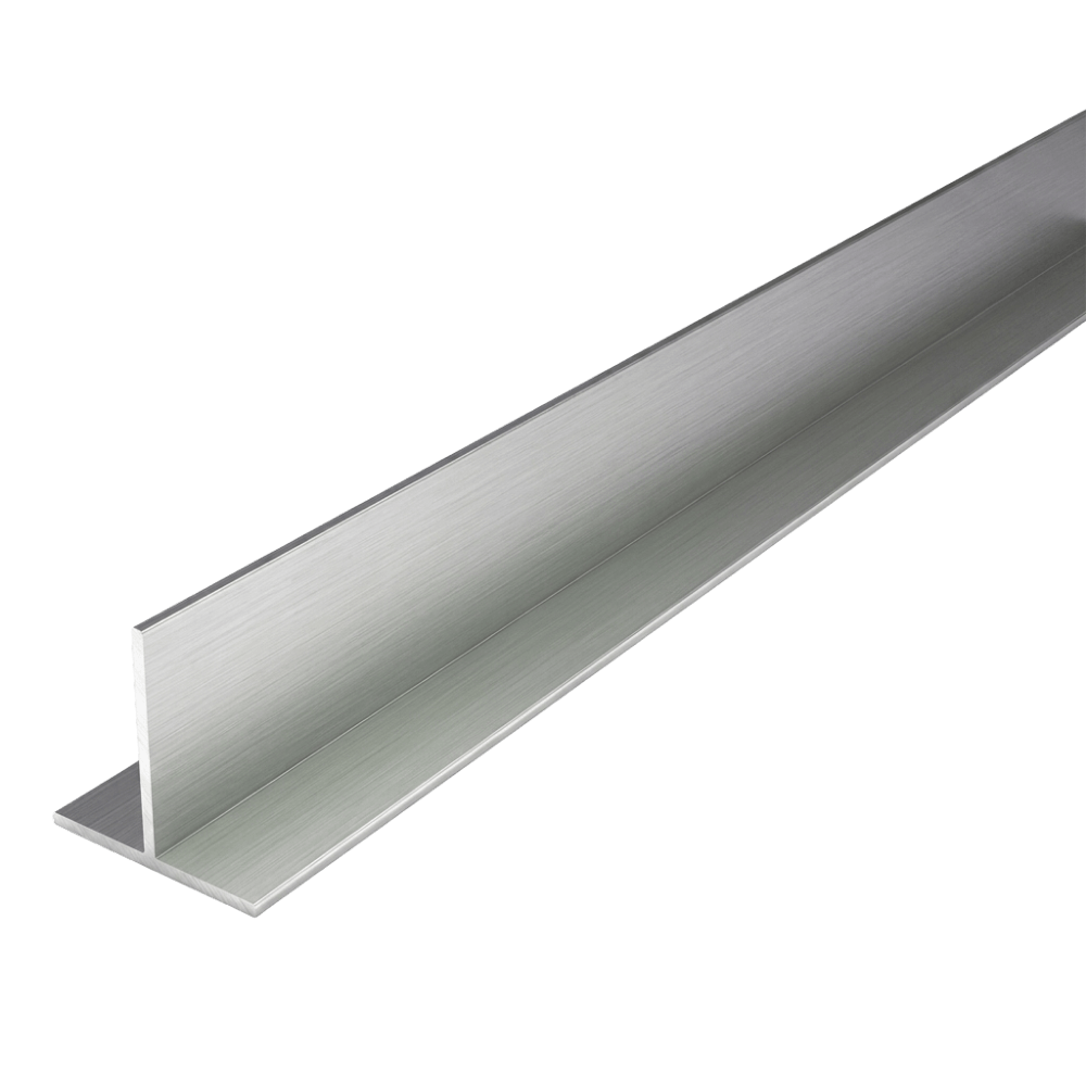 Perfil Porcelanato Aluminio 3 Mt