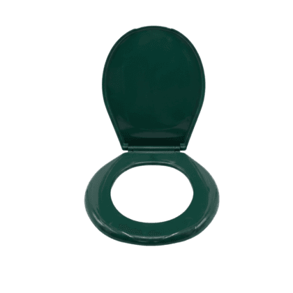 Asiento De Sanitario Verde Oscuro