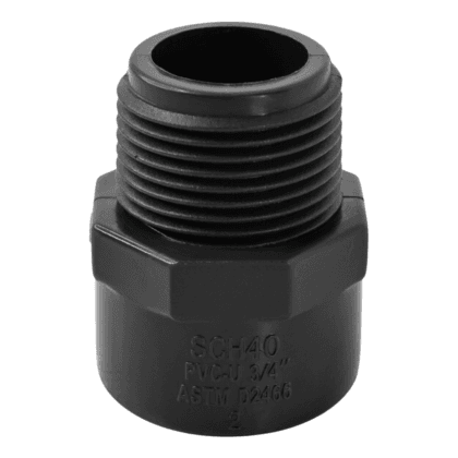 Tapa Plastico 3/4 Pulg Macho C/R