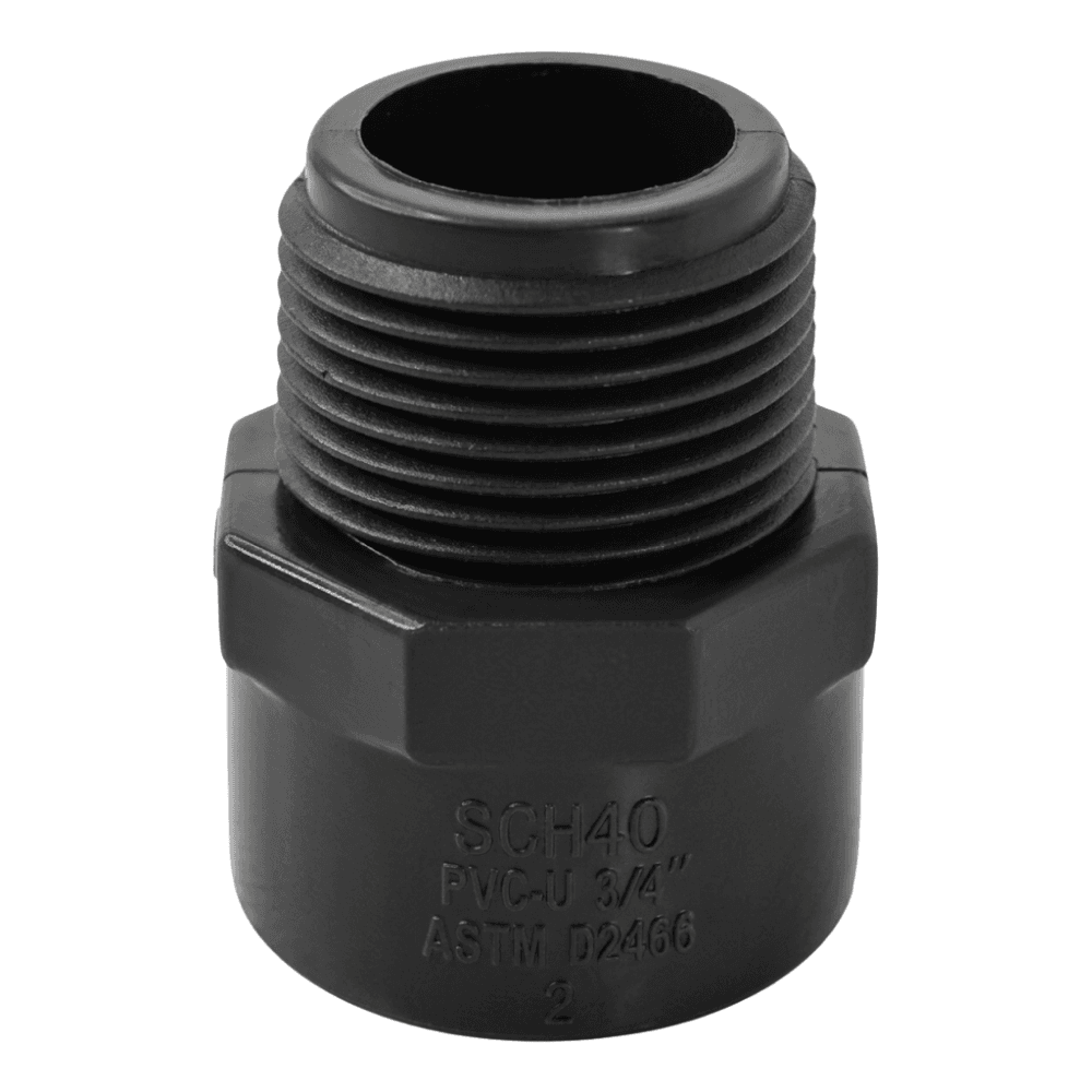 Tapa Plastico 3/4 Pulg Macho C/R