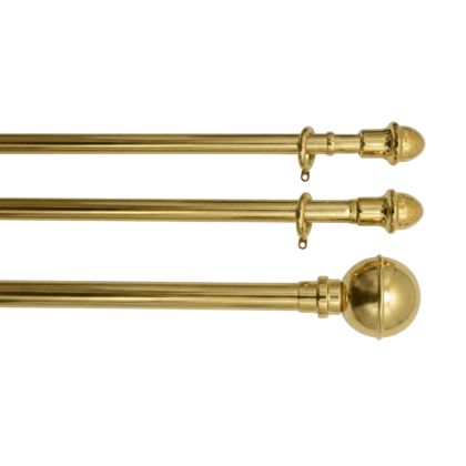 Tubo Cortina Exten Dorado