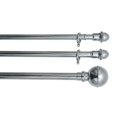 Tubo Cortina Exten Cromado