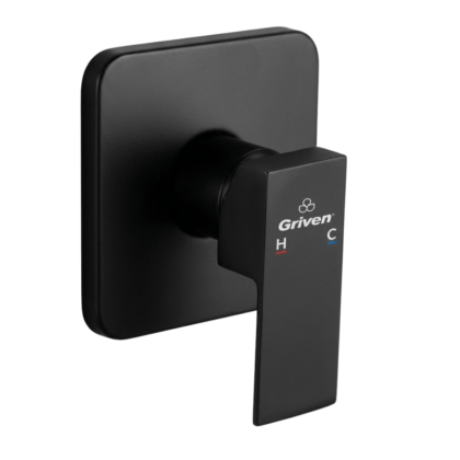 Llave De Ducha Monomando Black Gri-2217
