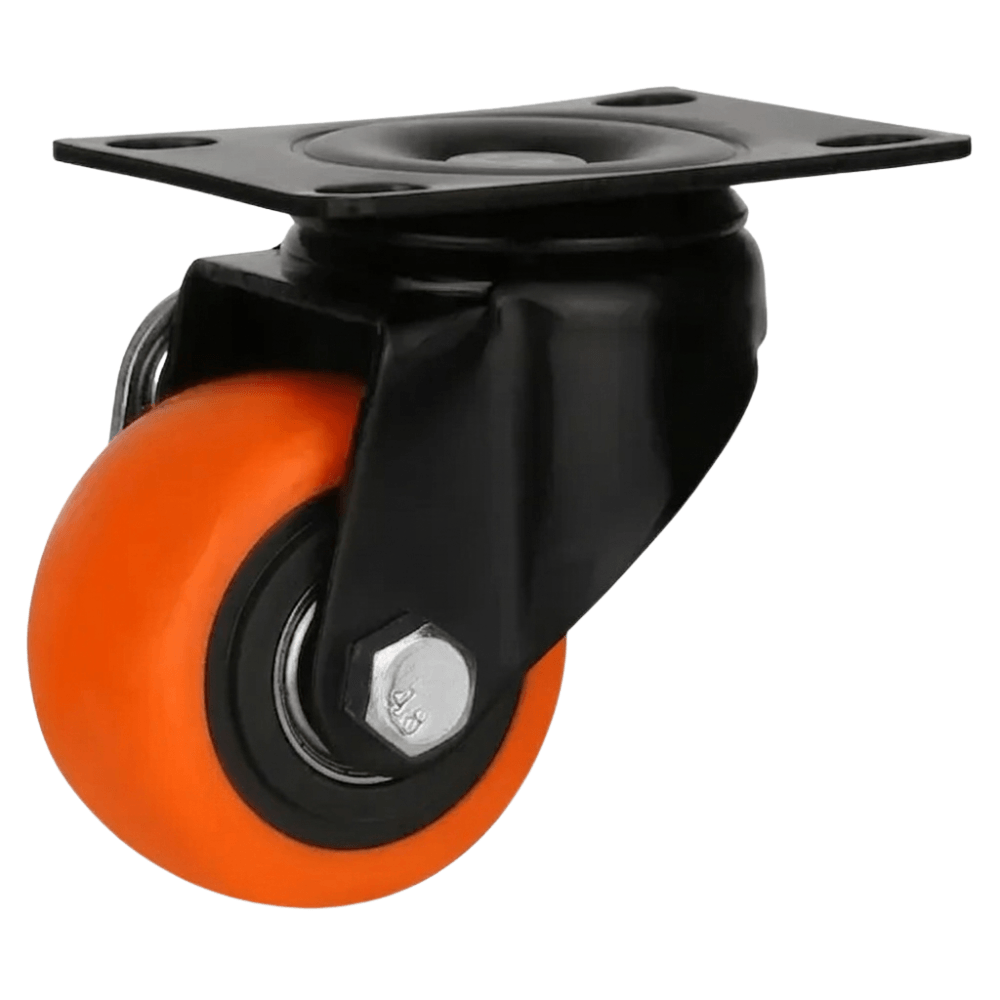 Rueda Fija Naranja 3Pul Rue-143