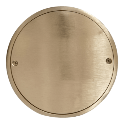 Rejilla Bronce Ciega De 6"