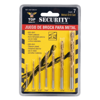Mecha Hierro Juego 7Pzs Security